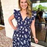 The Shell & Sun Midi Dress-500 Midi-SKIES ARE BLUE-July & June Women's Fashion Boutique Located in San Antonio, Texas