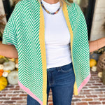 Ziggy Triangle Scarf - Green-130 Accessories-SHIRALEAH-July & June Women's Fashion Boutique Located in San Antonio, Texas