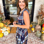 THML - Socialite Plaid Midi Dress-500 Midi-THML-July & June Women's Fashion Boutique Located in San Antonio, Texas