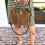 Fringe Crossbody Purse - Hazelnut-130 ACCESSORIES-Moda Luxe-July & June Women's Fashion Boutique Located in San Antonio, Texas