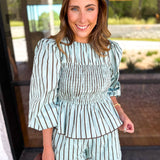 Main Street Striped Set-510 Mini-ENTRO-July & June Women's Fashion Boutique Located in San Antonio, Texas