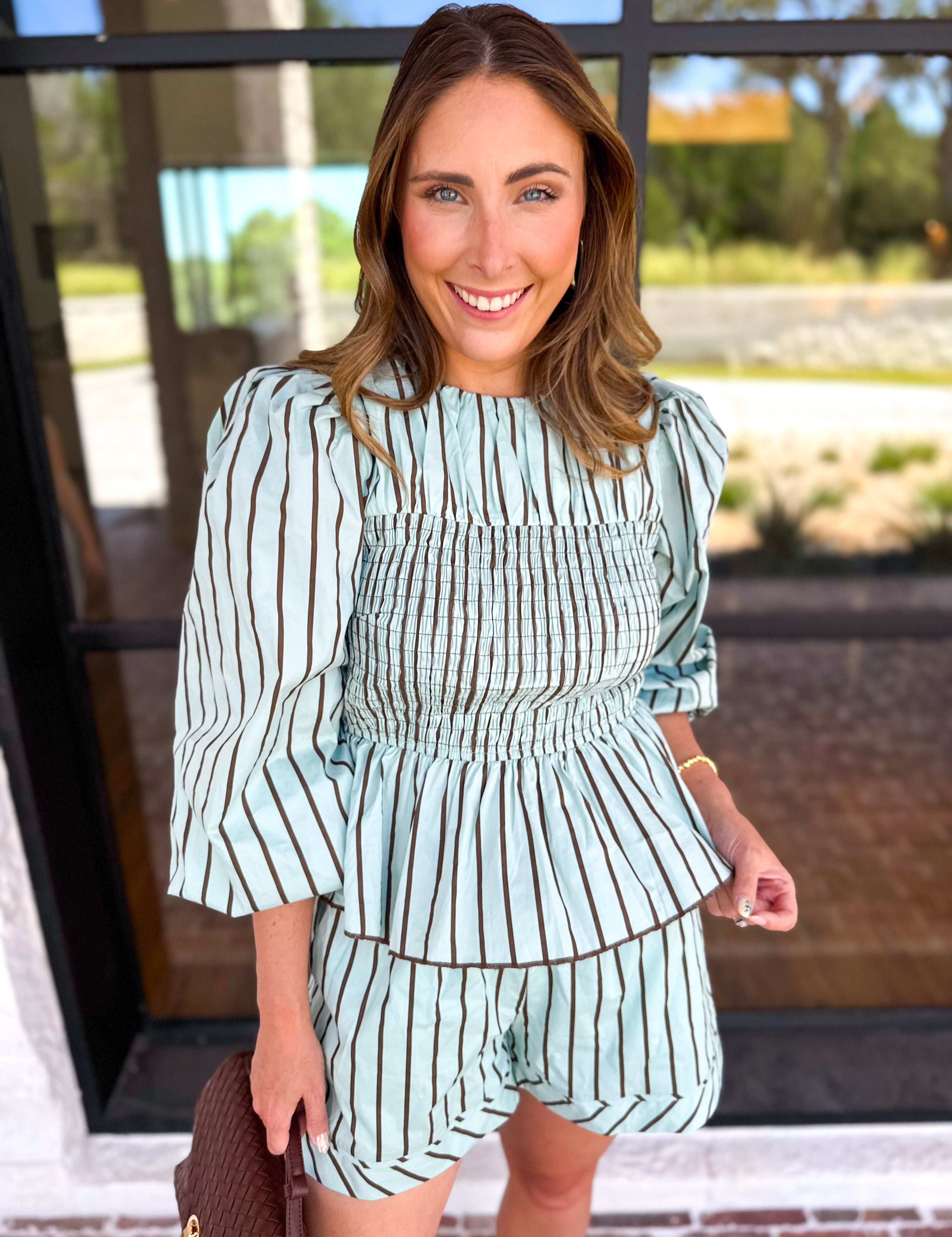 Main Street Striped Set-510 Mini-ENTRO-July & June Women's Fashion Boutique Located in San Antonio, Texas