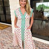 THML - Spring Gatherings Midi Dress-500 Midi-THML-July & June Women's Fashion Boutique Located in San Antonio, Texas