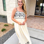 The Baja Breeze Midi Dress-500 Midi-SKIES ARE BLUE-July & June Women's Fashion Boutique Located in San Antonio, Texas