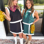 The Delaney Skort Set - Black-510 Mini-ENTRO-July & June Women's Fashion Boutique Located in San Antonio, Texas