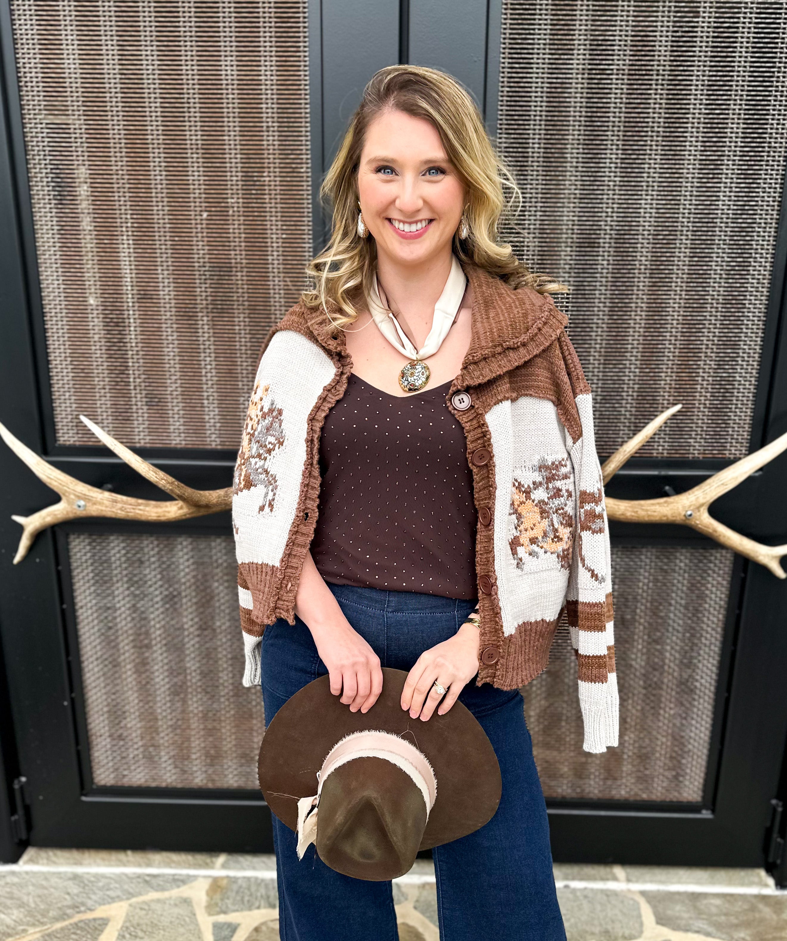 The Beth Cardigan-230 Sweaters/Cardis-VEVERET CLOTHING-July & June Women's Fashion Boutique Located in San Antonio, Texas