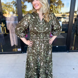 Enchanted Floral Midi Dress-500 Midi-POLOGRAM-July & June Women's Fashion Boutique Located in San Antonio, Texas