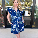 The Lainey Denim Mini Dress-510 Mini-ENTRO-July & June Women's Fashion Boutique Located in San Antonio, Texas