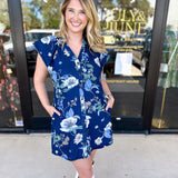The Lainey Denim Mini Dress-510 Mini-ENTRO-July & June Women's Fashion Boutique Located in San Antonio, Texas