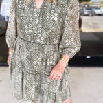 Olive Fields Mini Dress-510 Mini-SKIES ARE BLUE-July & June Women's Fashion Boutique Located in San Antonio, Texas