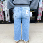 Vervet - High Rise Comfort Stretch Wide Leg Jeans-400 Pants-VEVERT BY FLYING MONKEY-July & June Women's Fashion Boutique Located in San Antonio, Texas