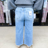 Vervet - High Rise Comfort Stretch Wide Leg Jeans-400 Pants-VEVERT BY FLYING MONKEY-July & June Women's Fashion Boutique Located in San Antonio, Texas