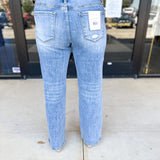 Vervet- Mid Rise Tummy Control Slim Wide Leg Jeans-VEVERT BY FLYING MONKEY-July & June Women's Fashion Boutique Located in San Antonio, Texas
