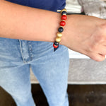 Michelle McDowell - Nori Bracelet - Red & Blue-110 Jewelry & Hair-Michelle McDowell-July & June Women's Fashion Boutique Located in San Antonio, Texas