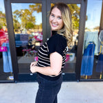 Pink Friday Doorbuster - Mock Neck Knit Sweater Top - Black - ONLINE-PINK FRIDAY DOORBUSTERS-BLU PEPPER-July & June Women's Fashion Boutique Located in San Antonio, Texas