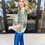 The Lettie Blouse-200 Fashion Blouses-ENTRO-July & June Women's Fashion Boutique Located in San Antonio, Texas