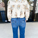 The Kirsten Blouse - Ivory-200 Fashion Blouses-ENTRO-July & June Women's Fashion Boutique Located in San Antonio, Texas