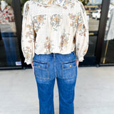 The Kirsten Blouse - Ivory-200 Fashion Blouses-ENTRO-July & June Women's Fashion Boutique Located in San Antonio, Texas