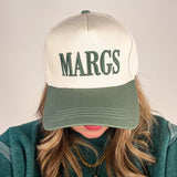 Margs Trucker Hat - Dark Forrest-130 ACCESSORIES-ZENANA-July & June Women's Fashion Boutique Located in San Antonio, Texas