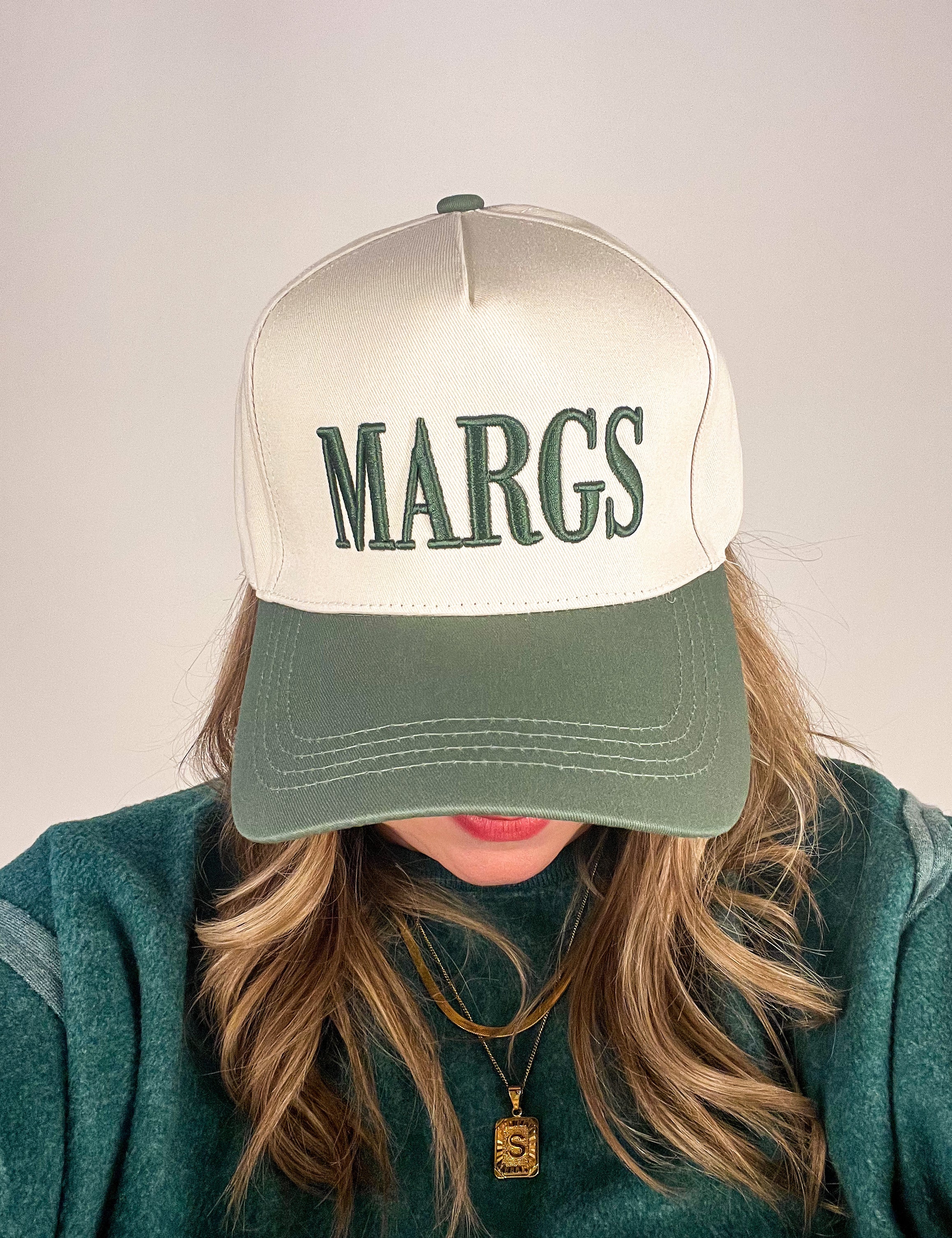 Margs Trucker Hat - Dark Forrest-130 ACCESSORIES-ZENANA-July & June Women's Fashion Boutique Located in San Antonio, Texas
