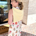Pointelle Cardigan - Butter Yellow-230 Sweaters/Cardis-ALLIE ROSE-July & June Women's Fashion Boutique Located in San Antonio, Texas
