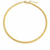 Easton Elle - Small Gold Beam Necklace - Multiple Lengths-110 Jewelry & Hair-Easton Elle-July & June Women's Fashion Boutique Located in San Antonio, Texas