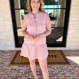 Pink Prep Mini Dress-510 Mini-TCEC-July & June Women's Fashion Boutique Located in San Antonio, Texas