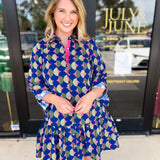 Mary Square - Abstract Fiona Mini Dress-510 Mini-MARY SQUARE-July & June Women's Fashion Boutique Located in San Antonio, Texas