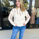 THML - Threaded Oat Sweater-230 Sweaters/Cardis-THML-July & June Women's Fashion Boutique Located in San Antonio, Texas