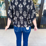 The Frankie Blouse - Black-200 Fashion Blouses-ENTRO-July & June Women's Fashion Boutique Located in San Antonio, Texas