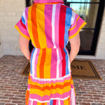 THML - Party Stripe Midi Dress-500 Midi-THML-July & June Women's Fashion Boutique Located in San Antonio, Texas