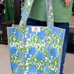 Charleston Quilted Tote Bag-130 ACCESSORIES-HEART OF GRACE-July & June Women's Fashion Boutique Located in San Antonio, Texas