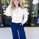 The Rose Cardigan-230 Sweaters/Cardis-ENTRO-July & June Women's Fashion Boutique Located in San Antonio, Texas