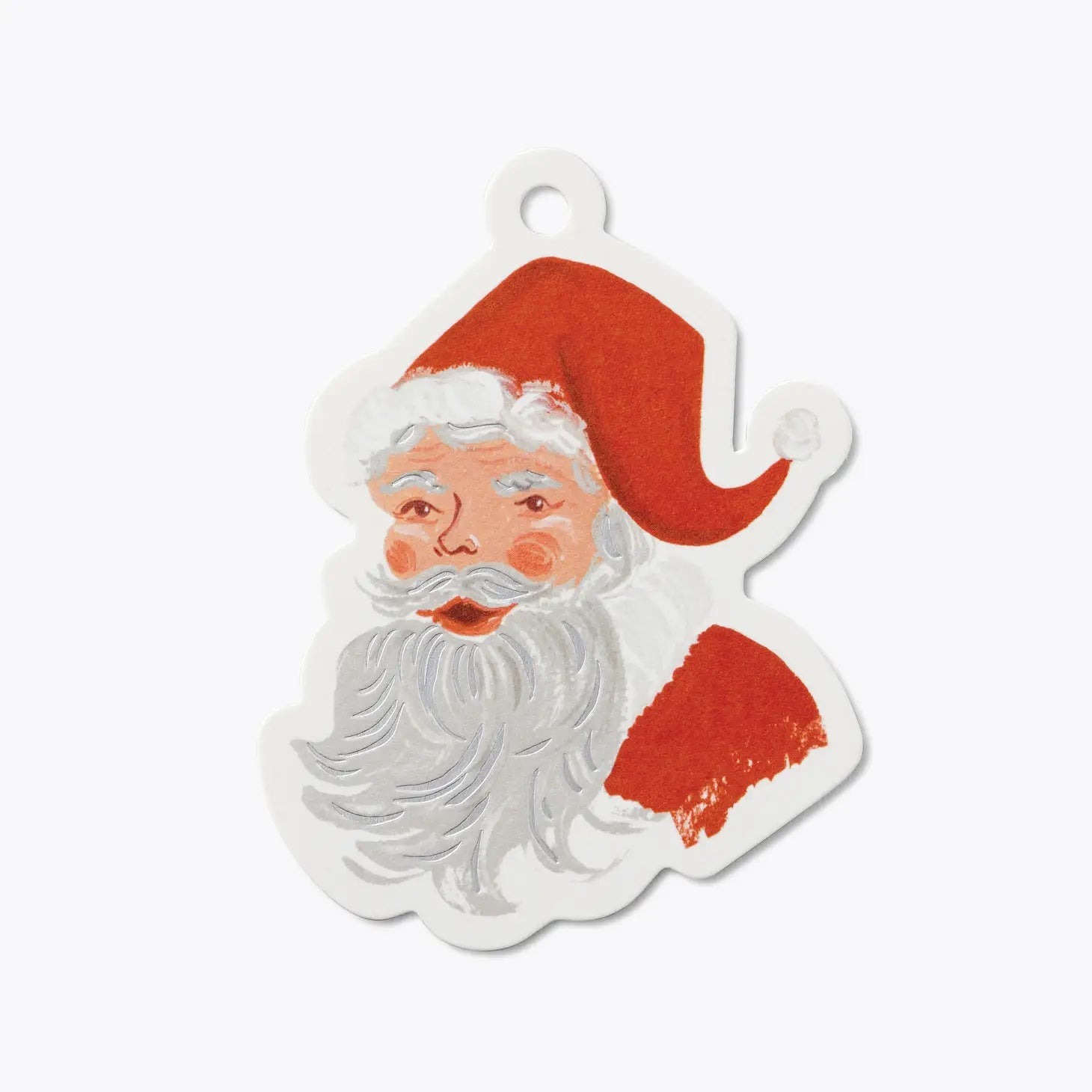 Rifle Paper Co. - Pack of 8 Santa Dye Cut Gift Tags-140 Gifts + Home-Rifle Paper Co.-July & June Women's Fashion Boutique Located in San Antonio, Texas