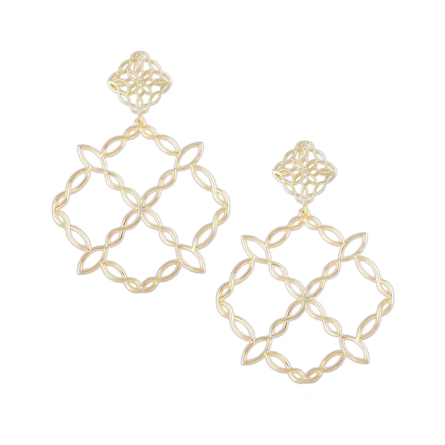 Natalie Wood - Bloom Statement Earrings-120 Jewelry & Hair-Natalie Wood-July & June Women's Fashion Boutique Located in San Antonio, Texas