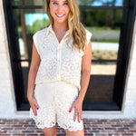 The Hamptons Tank & Shorts Set-510 Mini-SKIES ARE BLUE-July & June Women's Fashion Boutique Located in San Antonio, Texas