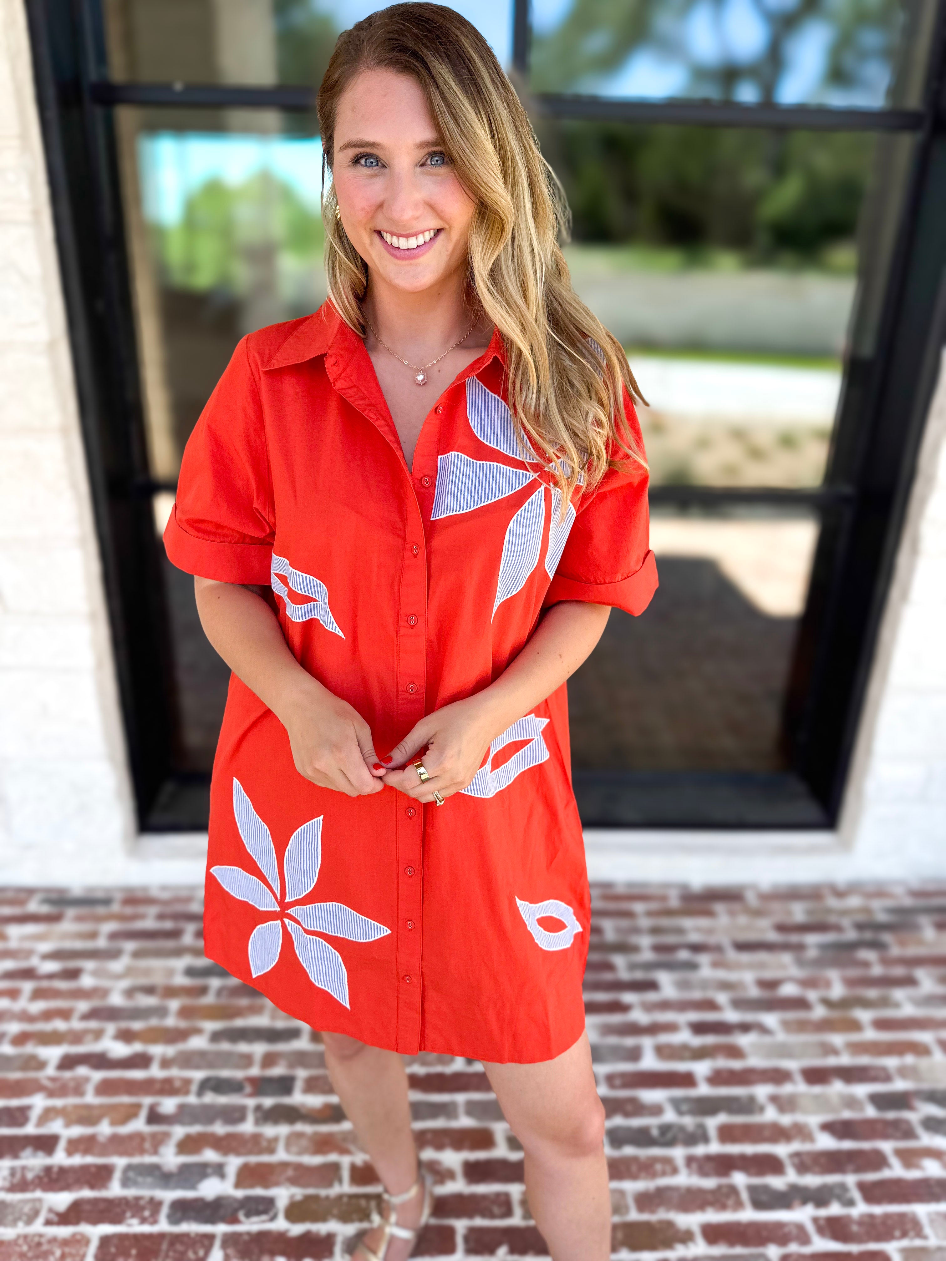 THML - Vacay Days Mini Dress-510 Mini-THML-July & June Women's Fashion Boutique Located in San Antonio, Texas