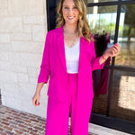 Spring It Girl Trouser - Hot Pink-400 Pants-SKIES ARE BLUE-July & June Women's Fashion Boutique Located in San Antonio, Texas
