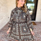 The Evening Stroll Mini Dress-510 Mini-ENTRO-July & June Women's Fashion Boutique Located in San Antonio, Texas