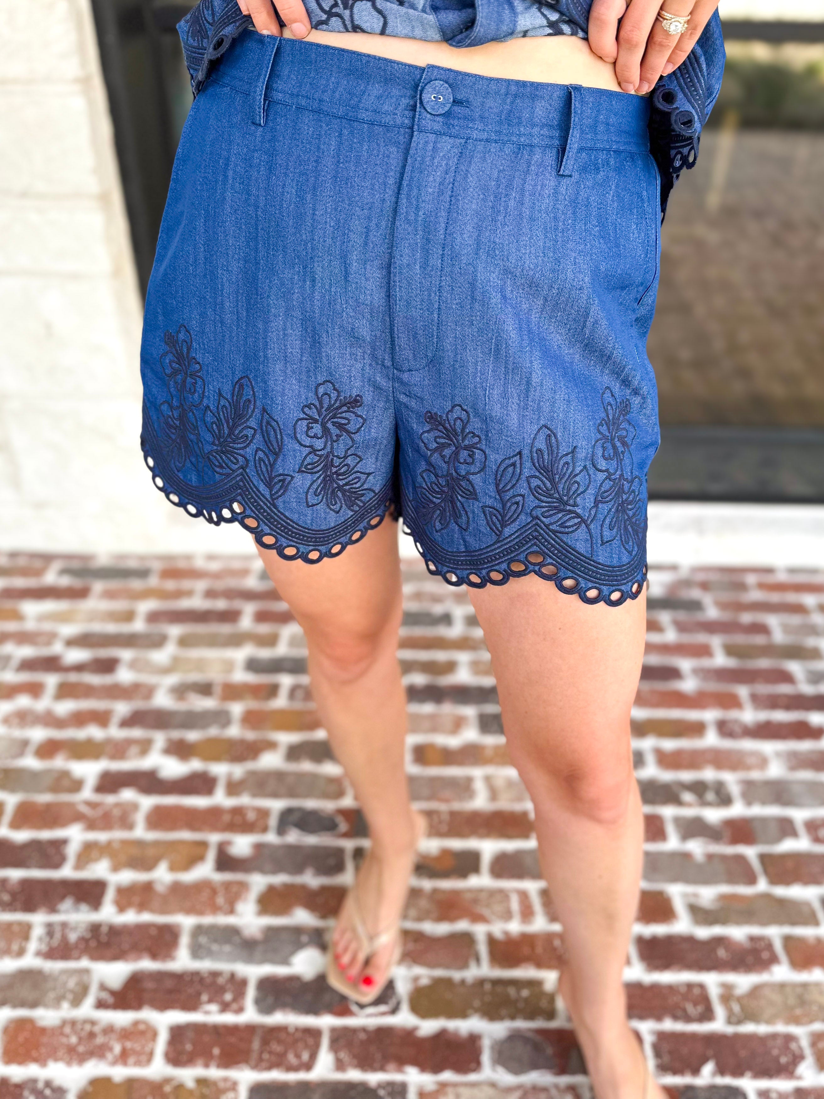 Effortless Days Set - Denim Blue-510 Mini-ENTRO-July & June Women's Fashion Boutique Located in San Antonio, Texas