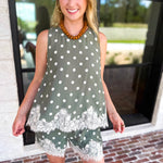 The Dottie Set - Olive-510 Mini-ENTRO-July & June Women's Fashion Boutique Located in San Antonio, Texas