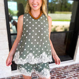 The Dottie Set - Olive-510 Mini-ENTRO-July & June Women's Fashion Boutique Located in San Antonio, Texas