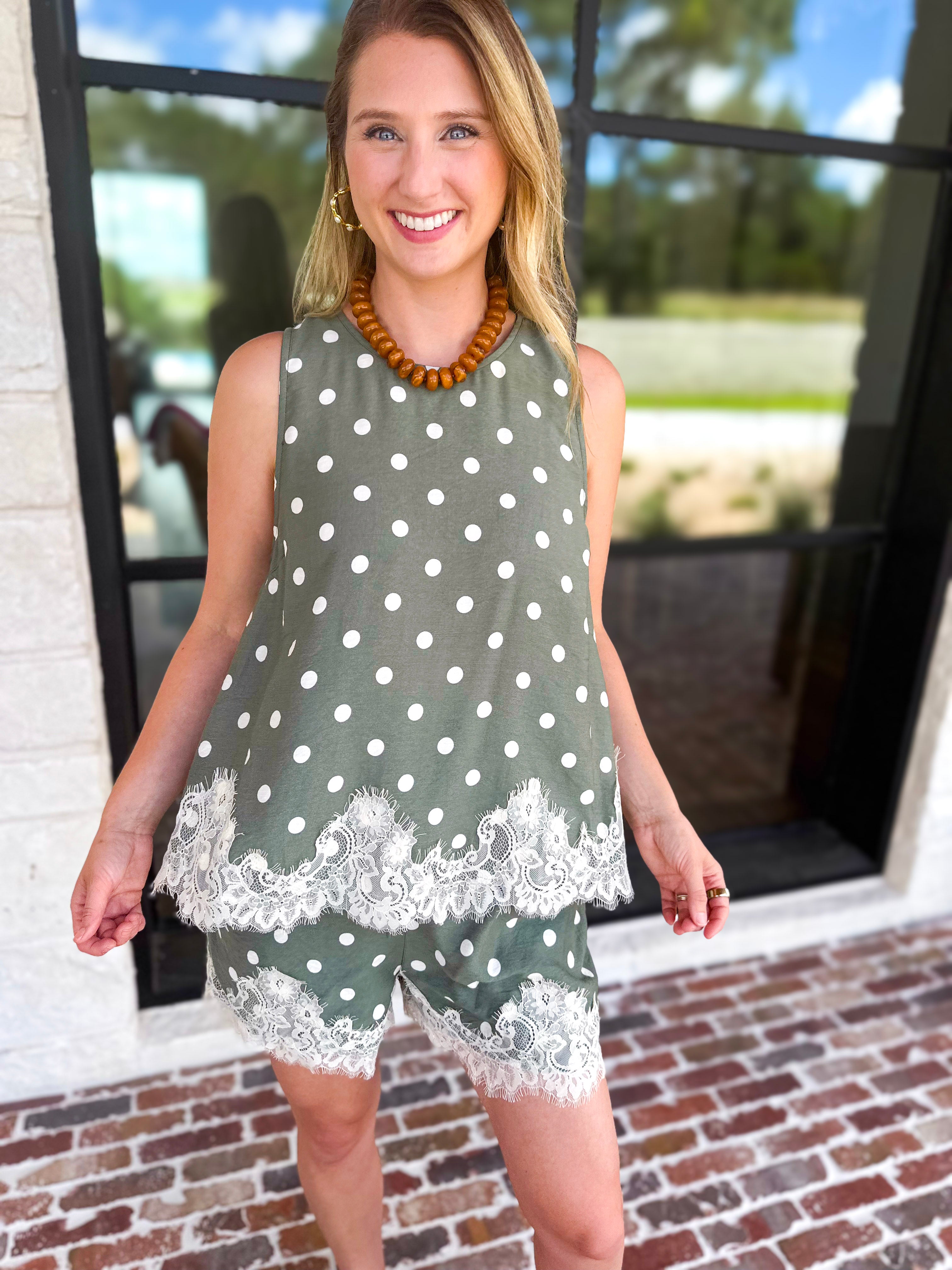The Dottie Set - Olive-510 Mini-ENTRO-July & June Women's Fashion Boutique Located in San Antonio, Texas