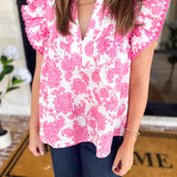 The Audrey Blouse-200 Fashion Blouses-STRUT & BOLT-July & June Women's Fashion Boutique Located in San Antonio, Texas