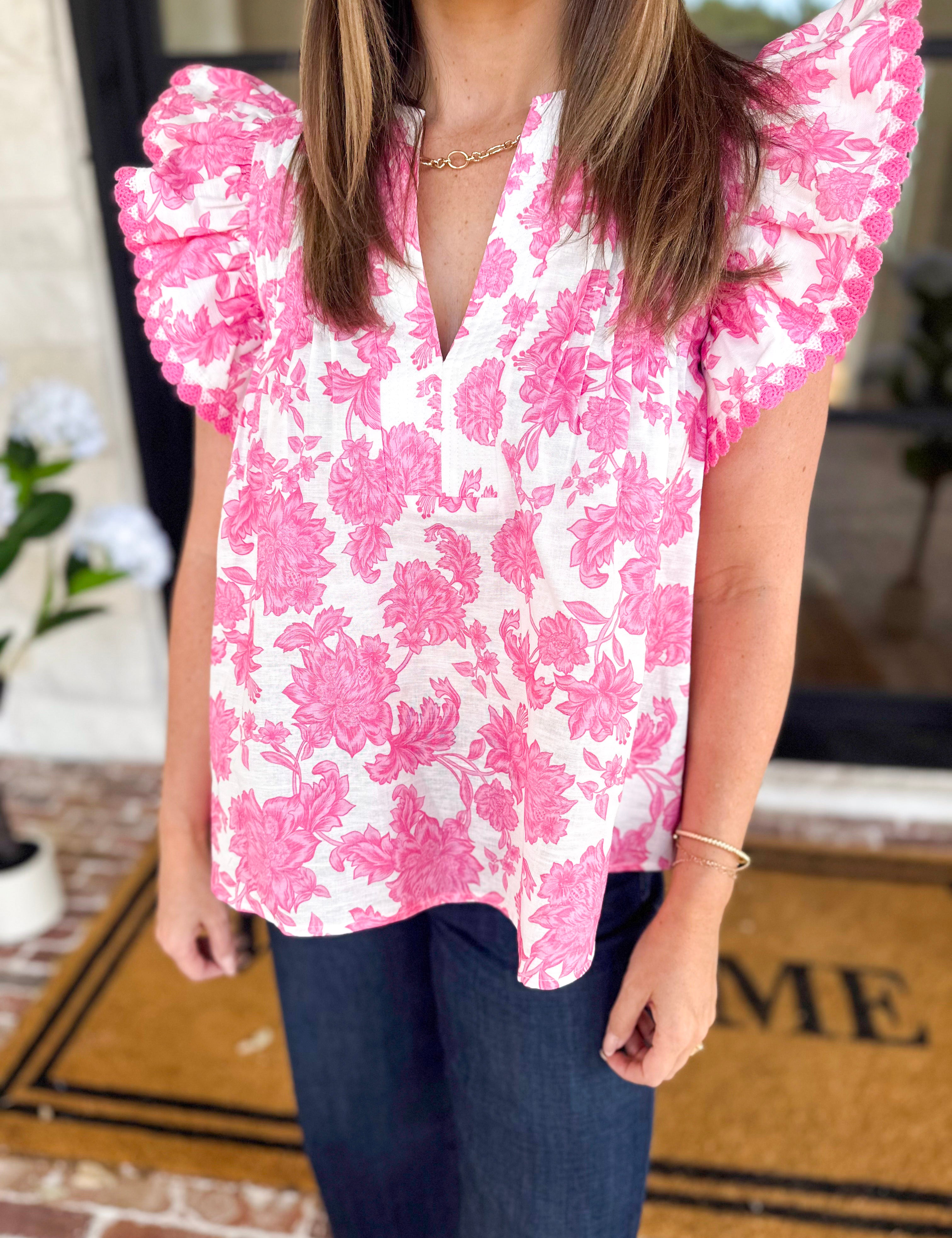 The Audrey Blouse-200 Fashion Blouses-STRUT & BOLT-July & June Women's Fashion Boutique Located in San Antonio, Texas