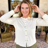 The Forever Favorite Cardigan - Cream-230 Sweaters/Cardis-SKIES ARE BLUE-July & June Women's Fashion Boutique Located in San Antonio, Texas