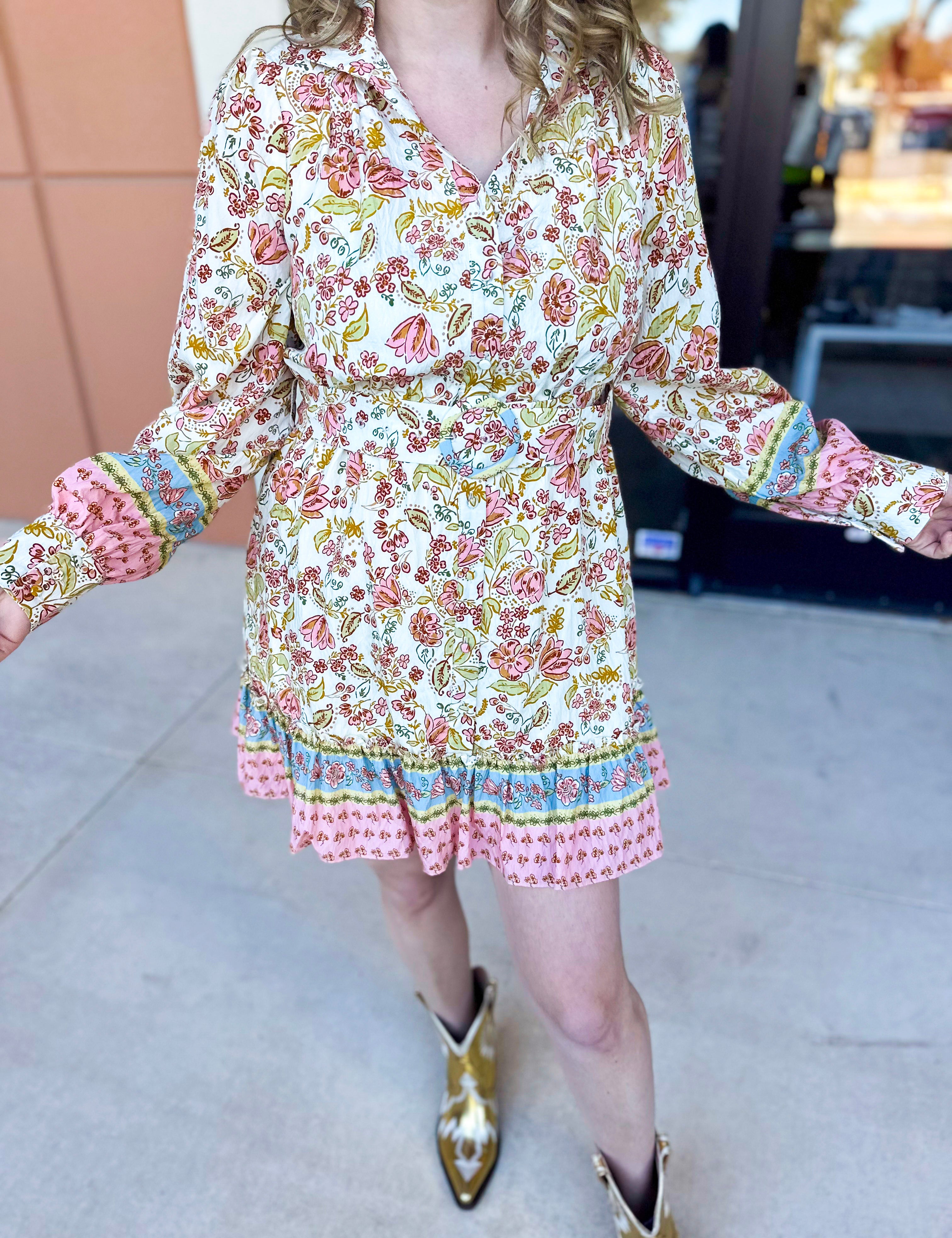 The Savannah Mini Dress-510 Mini-FATE-July & June Women's Fashion Boutique Located in San Antonio, Texas