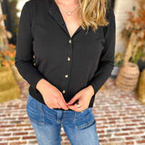 The Forever Favorite Cardigan - Black-230 Sweaters/Cardis-SKIES ARE BLUE-July & June Women's Fashion Boutique Located in San Antonio, Texas