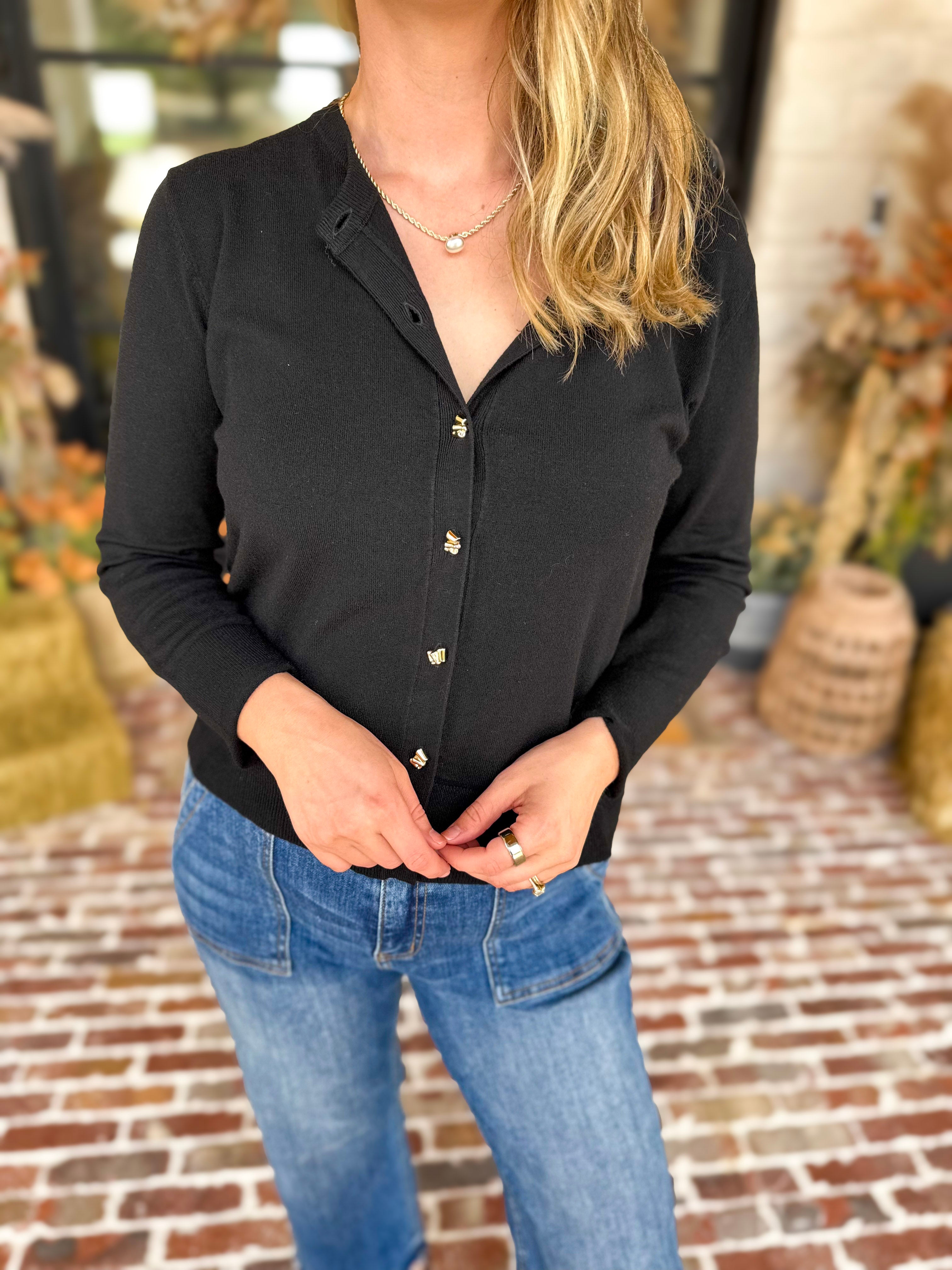 The Forever Favorite Cardigan - Black-230 Sweaters/Cardis-SKIES ARE BLUE-July & June Women's Fashion Boutique Located in San Antonio, Texas