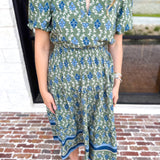 Mary Square - Lainey Midi Dress - Olive-500 Midi-MARY SQUARE-July & June Women's Fashion Boutique Located in San Antonio, Texas